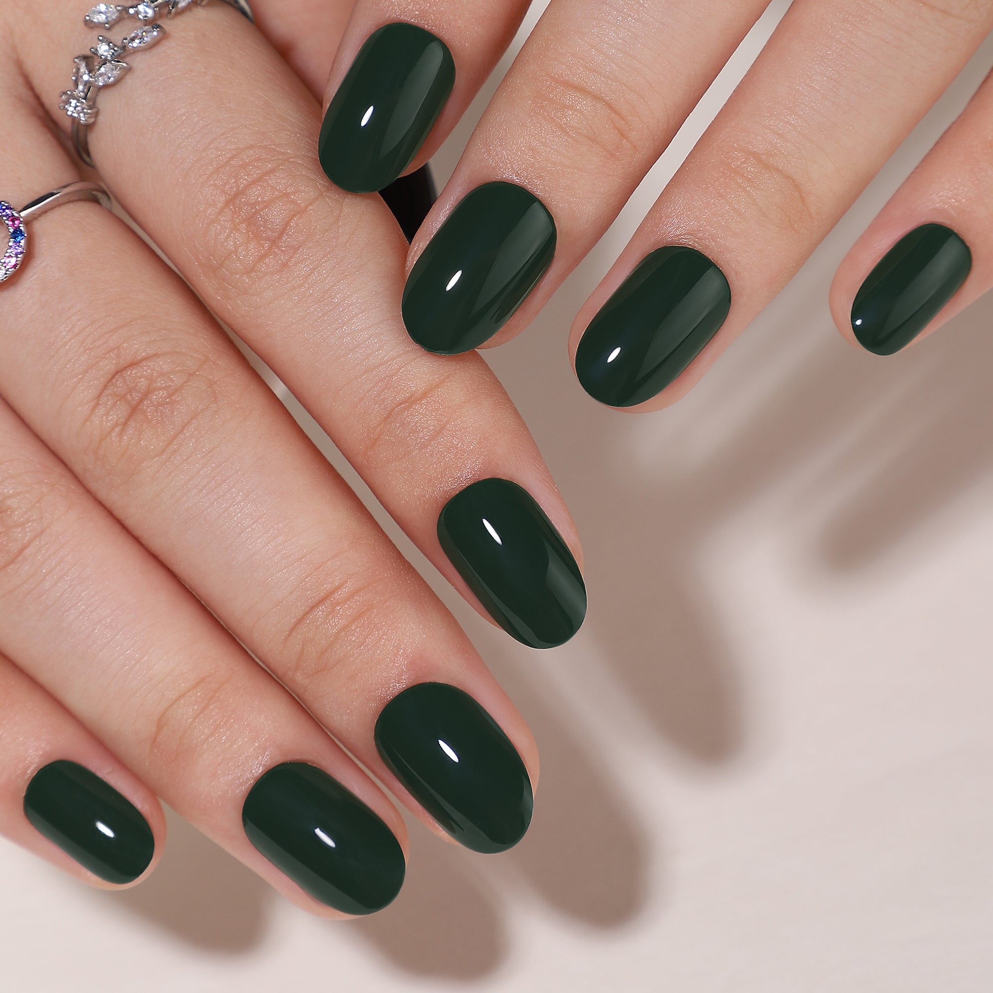 Gel Press On Nails 16 Sizes-32 Pcs Kit D037MH-4
