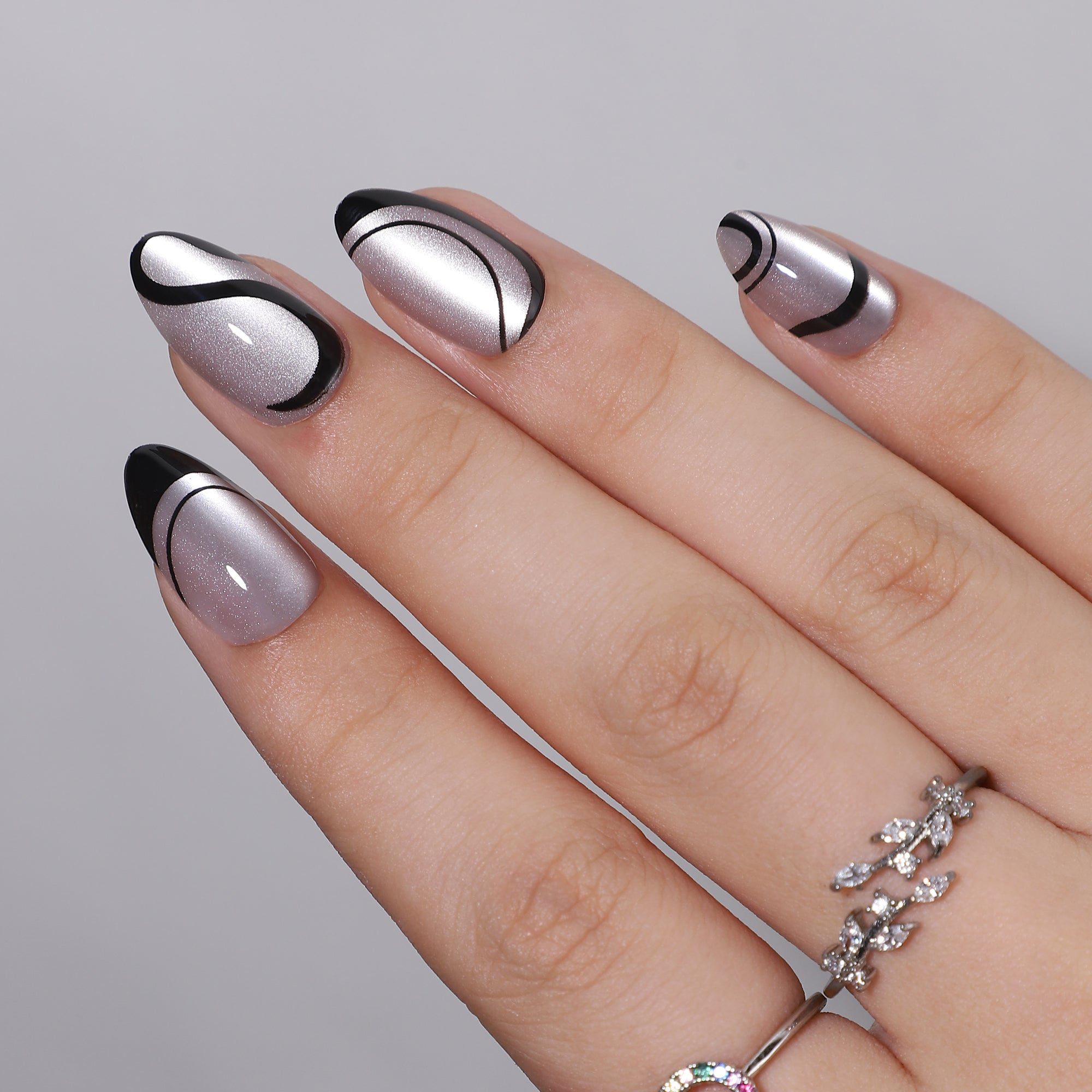 Gel Press On Nails 16 Sizes-32 Pcs Kit XNMY188