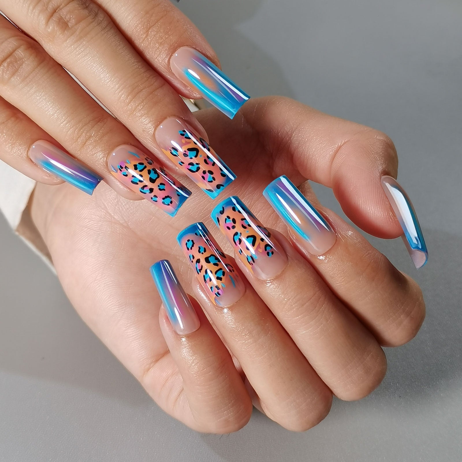 Gel Press On Nails 16 Sizes-32 Pcs Kit X004PQYFON