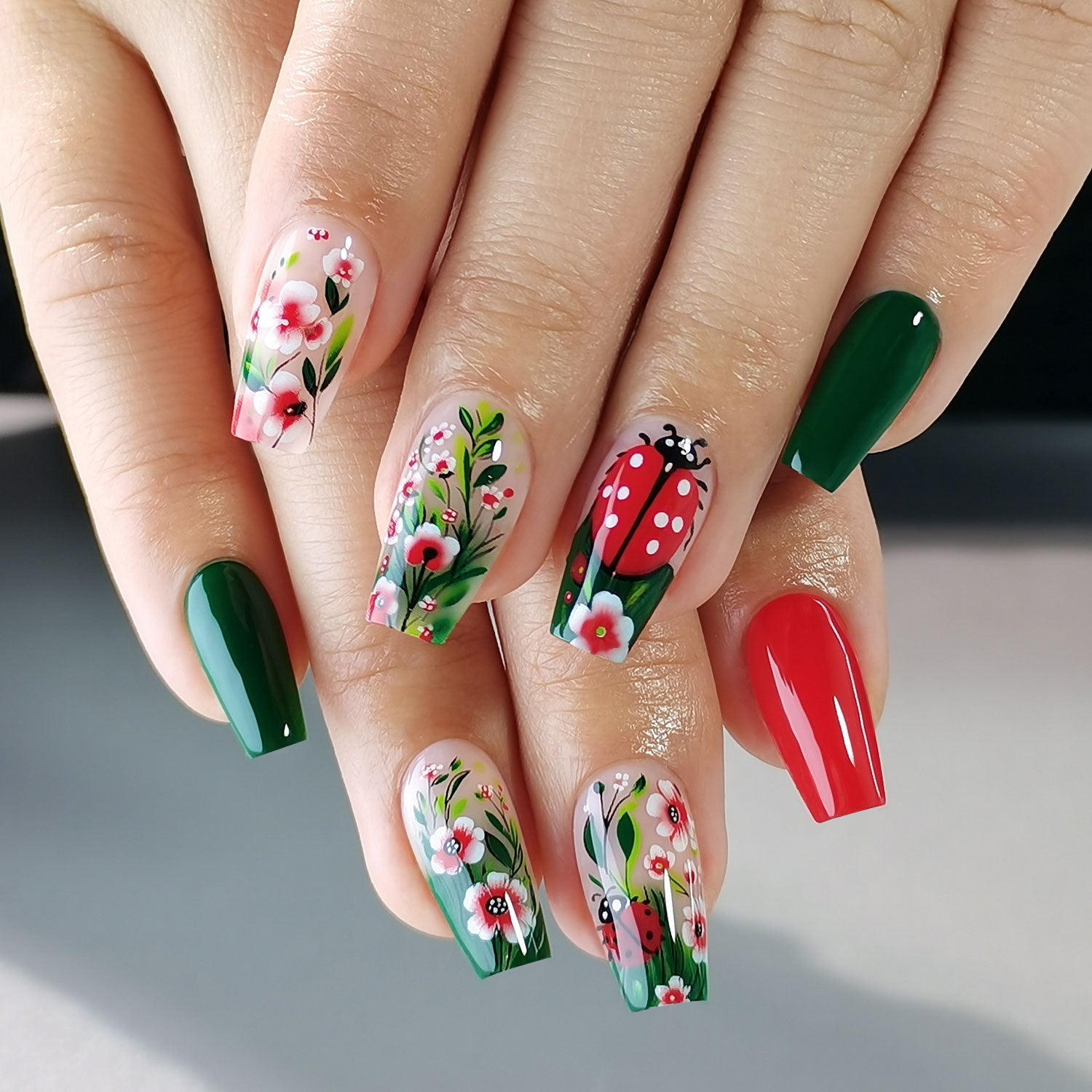 Gel Press On Nails 16 Sizes-32 Pcs Kit X004LQHGUH