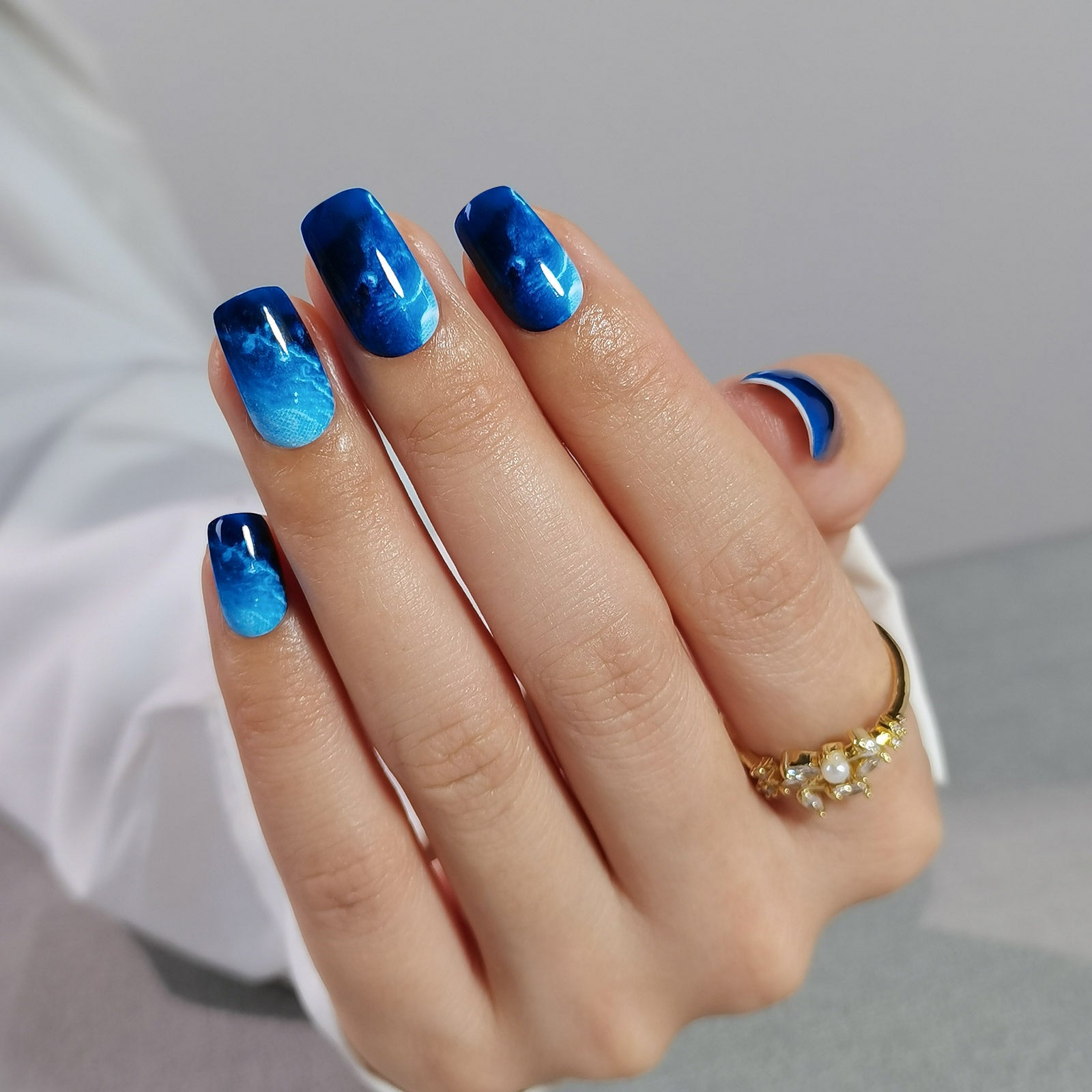 Weekly deals Gel Press On Nails 16 Sizes-32 Pcs Kit X004O2YY03